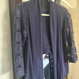 Knitted &knotted blue long sleeve sweater great condition from Anthropologie